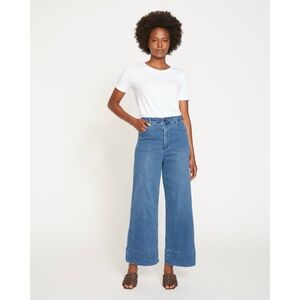 Universal Standard High Waisted Ultra Wide Leg Jeans